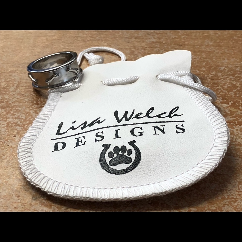 Sterling Silver Dog Bone Ring